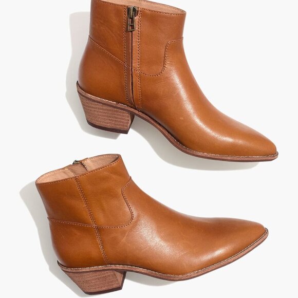 Madewell The Charley Boot in Leather Color Brown English Size 11 - Picture 1 of 16